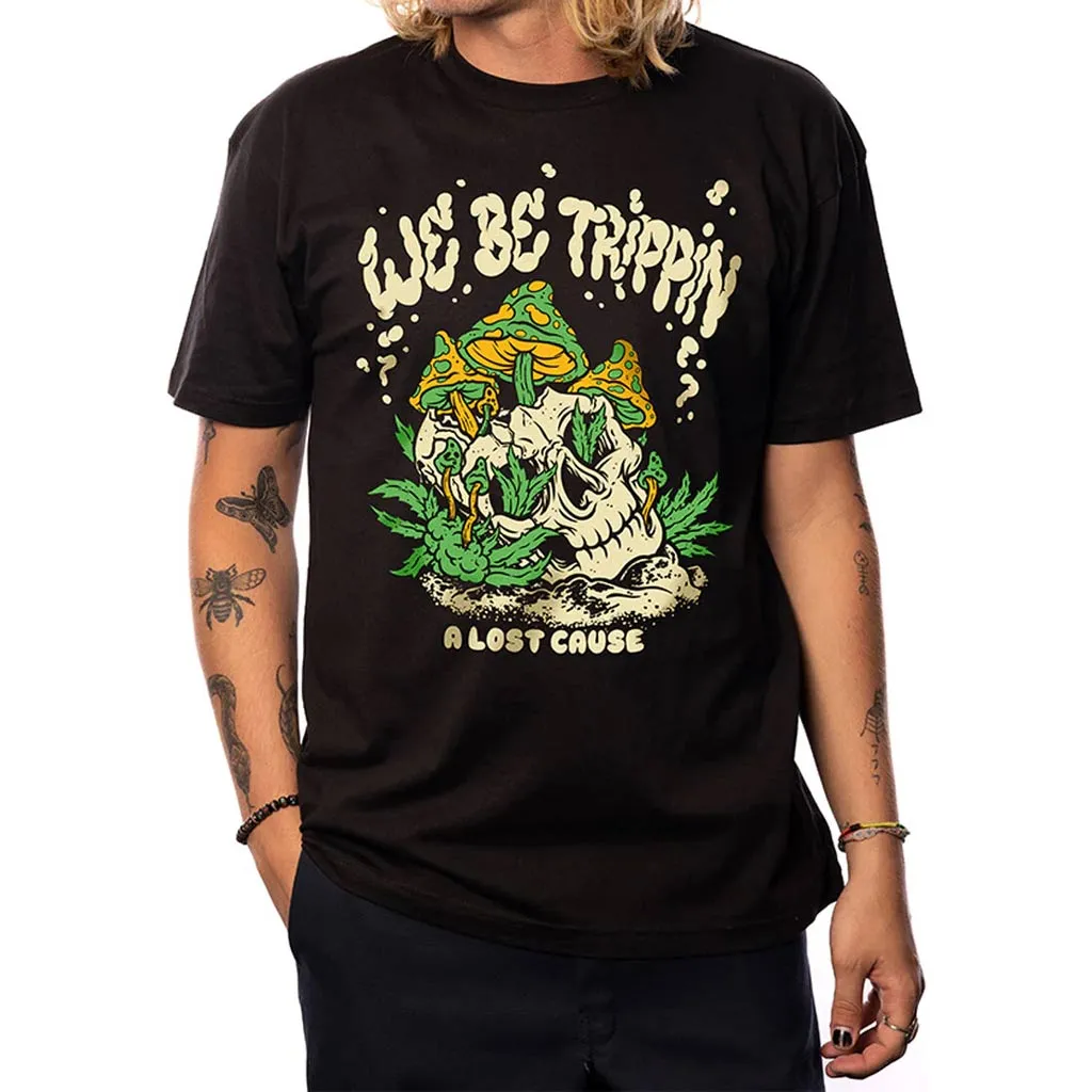 ALC WE BE TRIPPIN TEE - BLACK