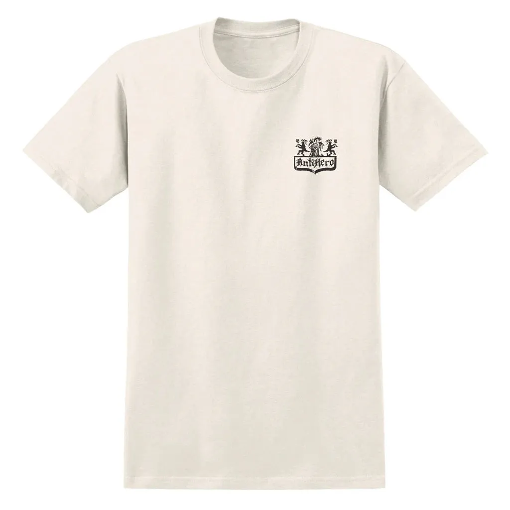 ANTI HERO COAT OF ARMS TEE - CREAM