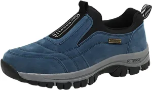 Athletic Fashion Sneakers for Men Outdoor Athletic Slip-On Hiking Shoe Comfortable & Light-Weight Stretch Shoes