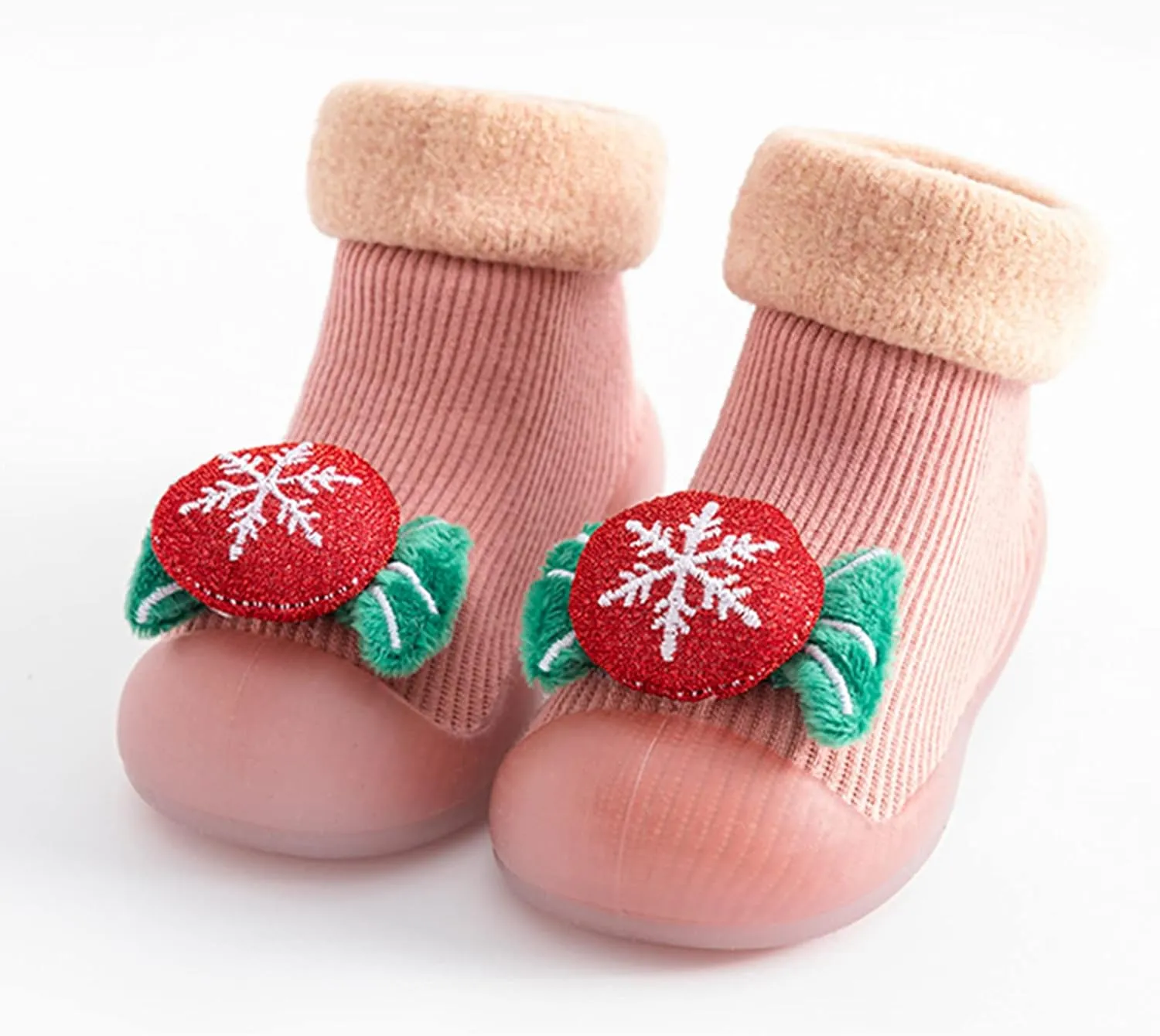 Baby Girl Shoes,Toddler Baby Kids Boys Girls Christmas 3D Socks Shoes Cartoon Slipper Prewalker Shoes Girls Shoes