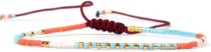 BESPORTBLE Handmade Bead Bracelet for Women Friendship Jewelry Unique present for Partner Mother Chic Hand Woven Design for Any Occasion