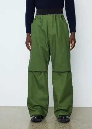 Big Denim Pants with Elastic