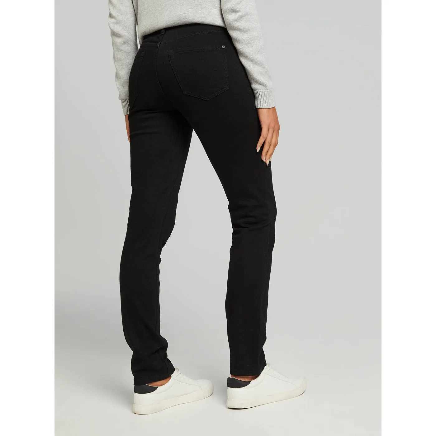 Black Slim Stretch High Rise Jeans