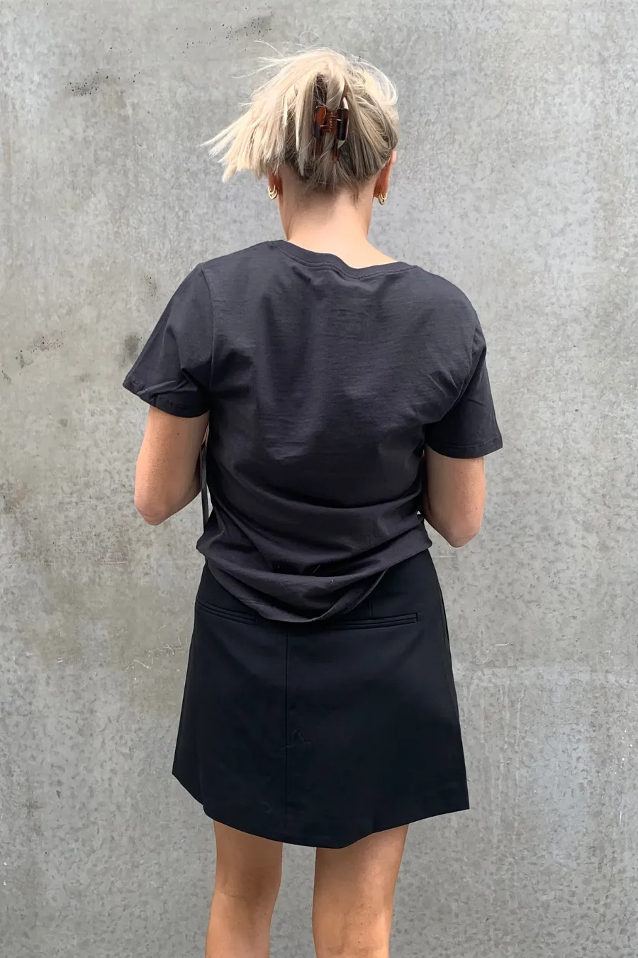 Bowie Guitar Tee Black