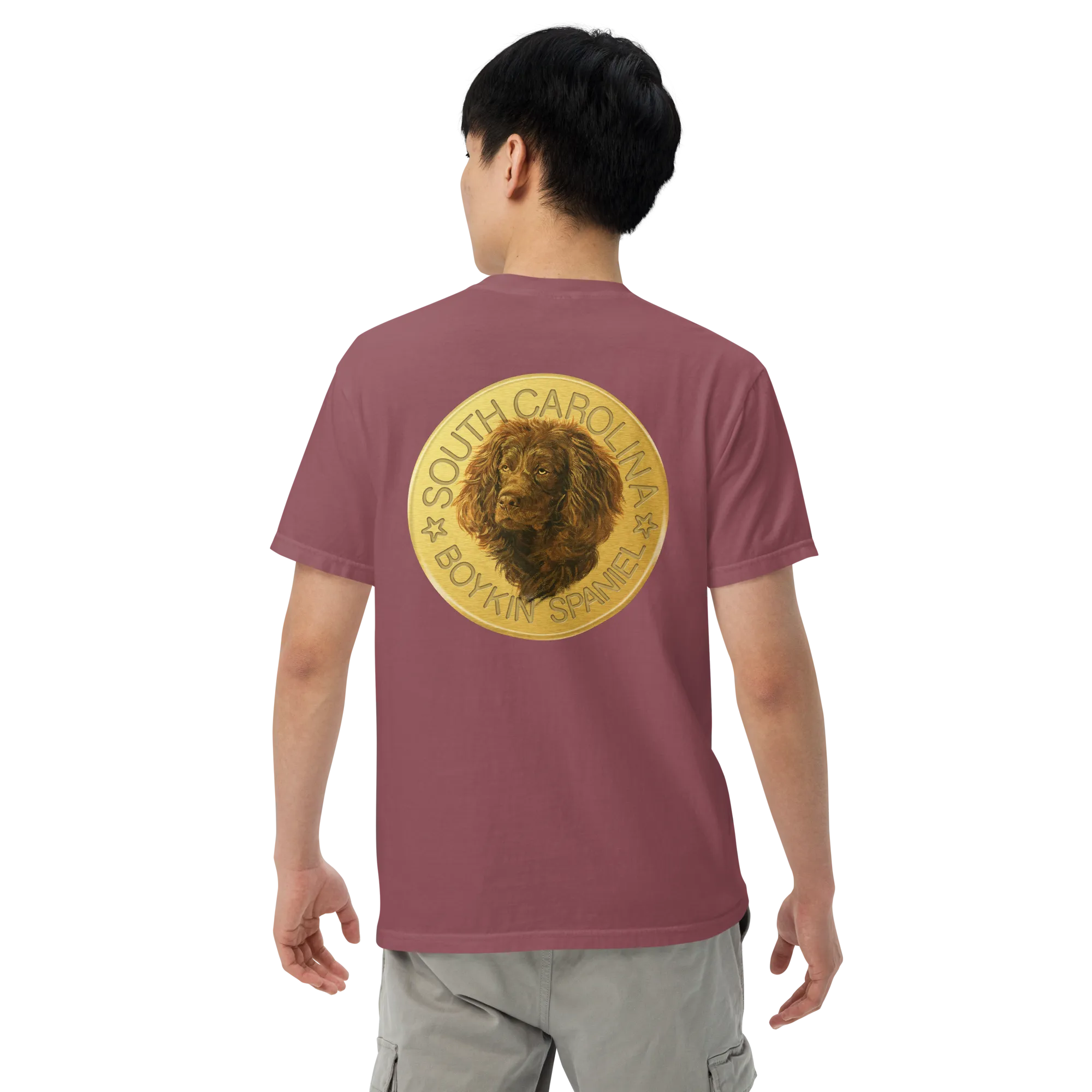 Boykin Life- Mens garment-dyed heavyweight Comfort Colors  t-shirt