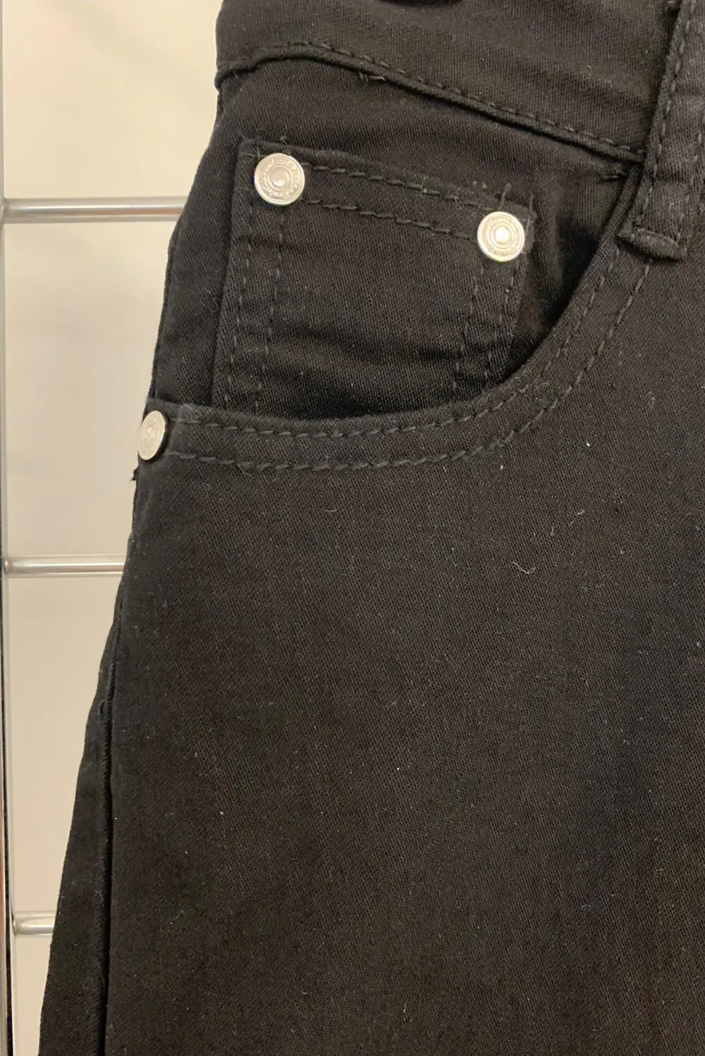 Bridget Black High Waisted Denim Jeans