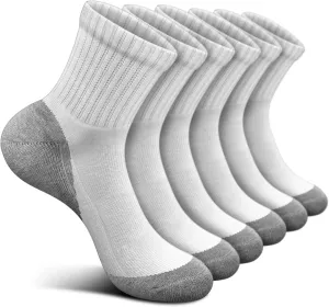 BULLIANT Women Socks, Active Ankle Athletic Socks Breathable for Women Running Sports Cushioned Footbed