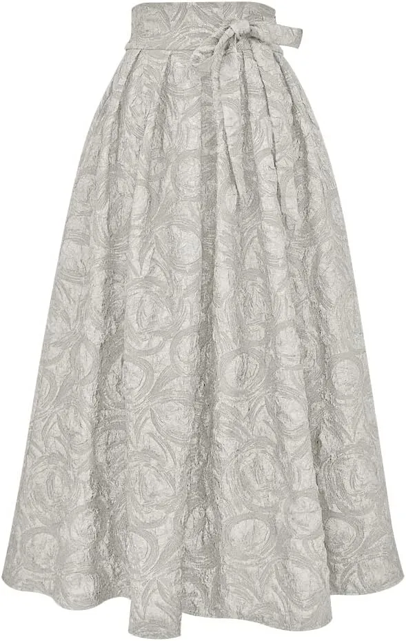 CHIC STAR Womens Embossed Texture Skirt