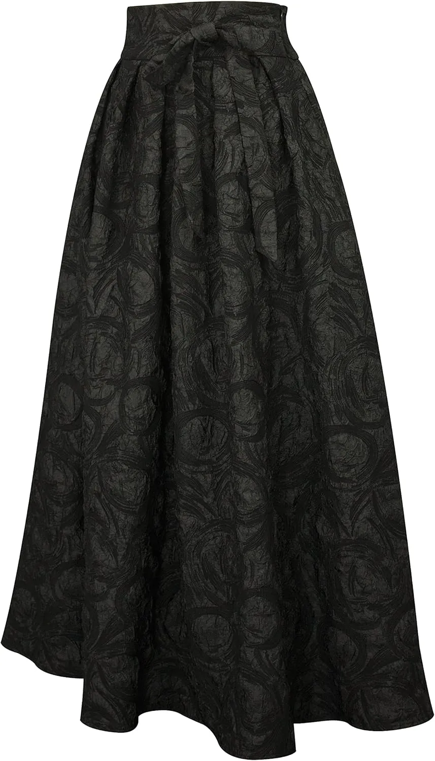CHIC STAR Womens Embossed Texture Skirt