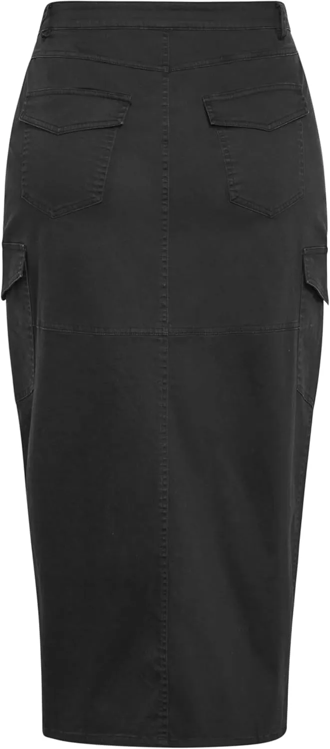 City Chic Plus Size Skirt, Halo Maxi Skirt