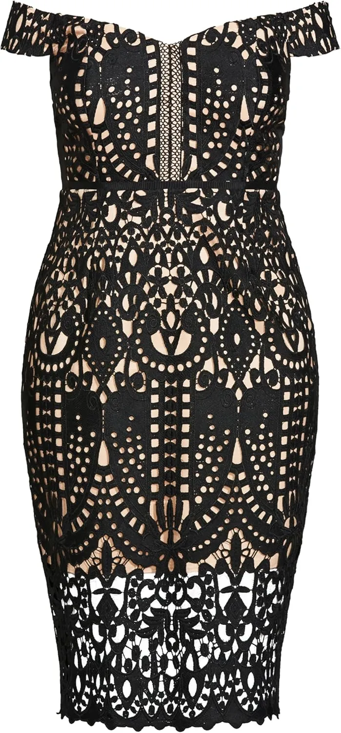 City Chic Women's Plus Size Dress-Camila