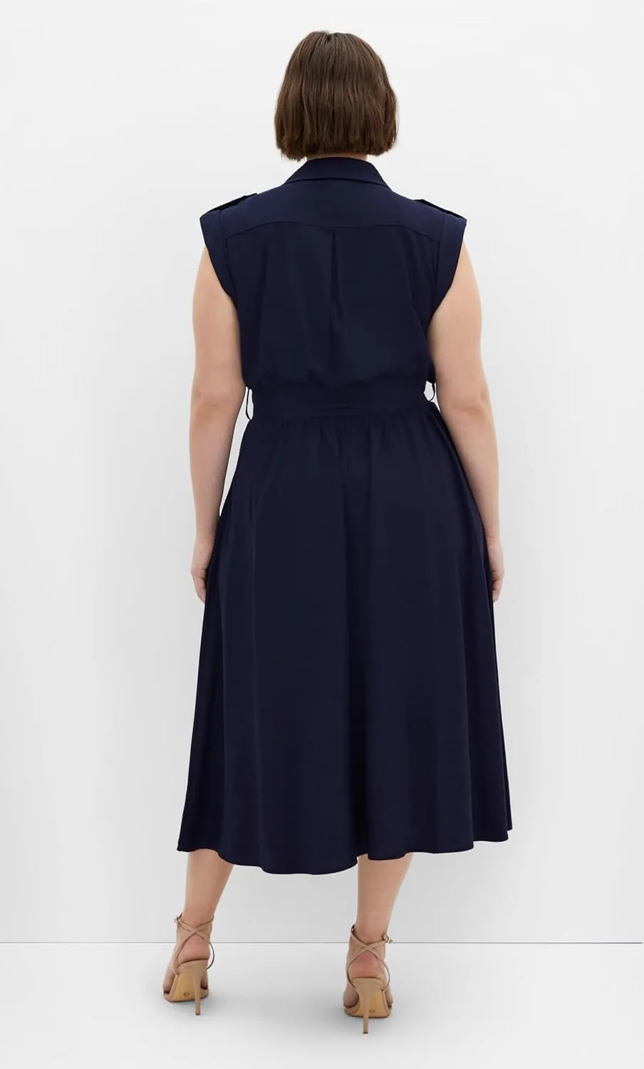 City Chic Women's Plus Size Dress - Utility Midi