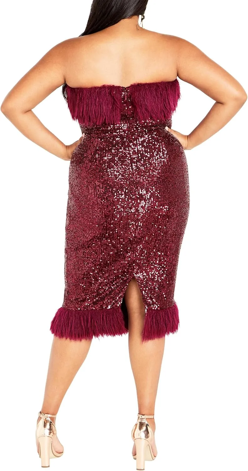 City Chic Women's Plus Size Ezra Dress
