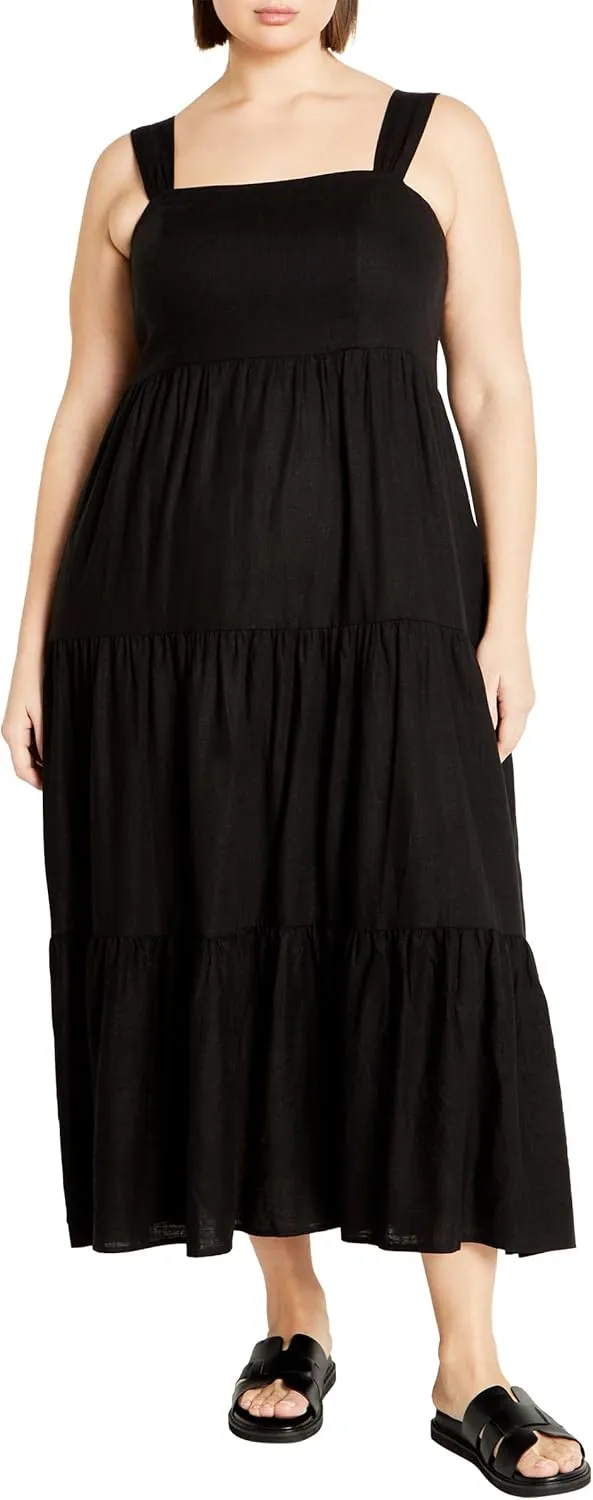 City Chic Women's Plus Size Livvy Maxi Dress