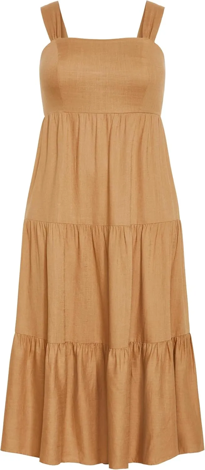 City Chic Women's Plus Size Livvy Maxi Dress