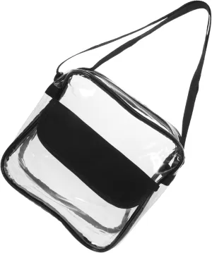 CLISPEED Pvc Shoulder Crossbody Bag for Women Fanny Pack Adjustable Belt Fashion and Versatile for Travel Sports and Daily Use