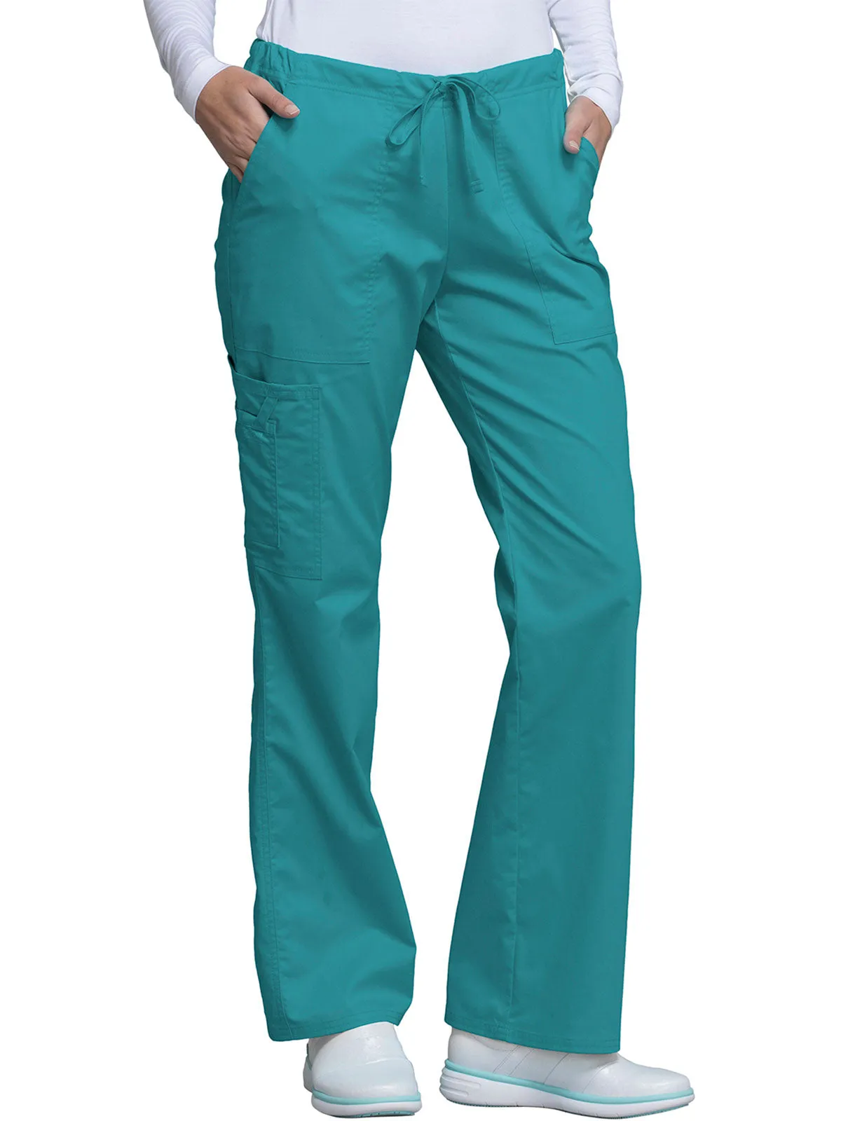 Core Stretch - Mid Rise Drawstring Cargo Pant