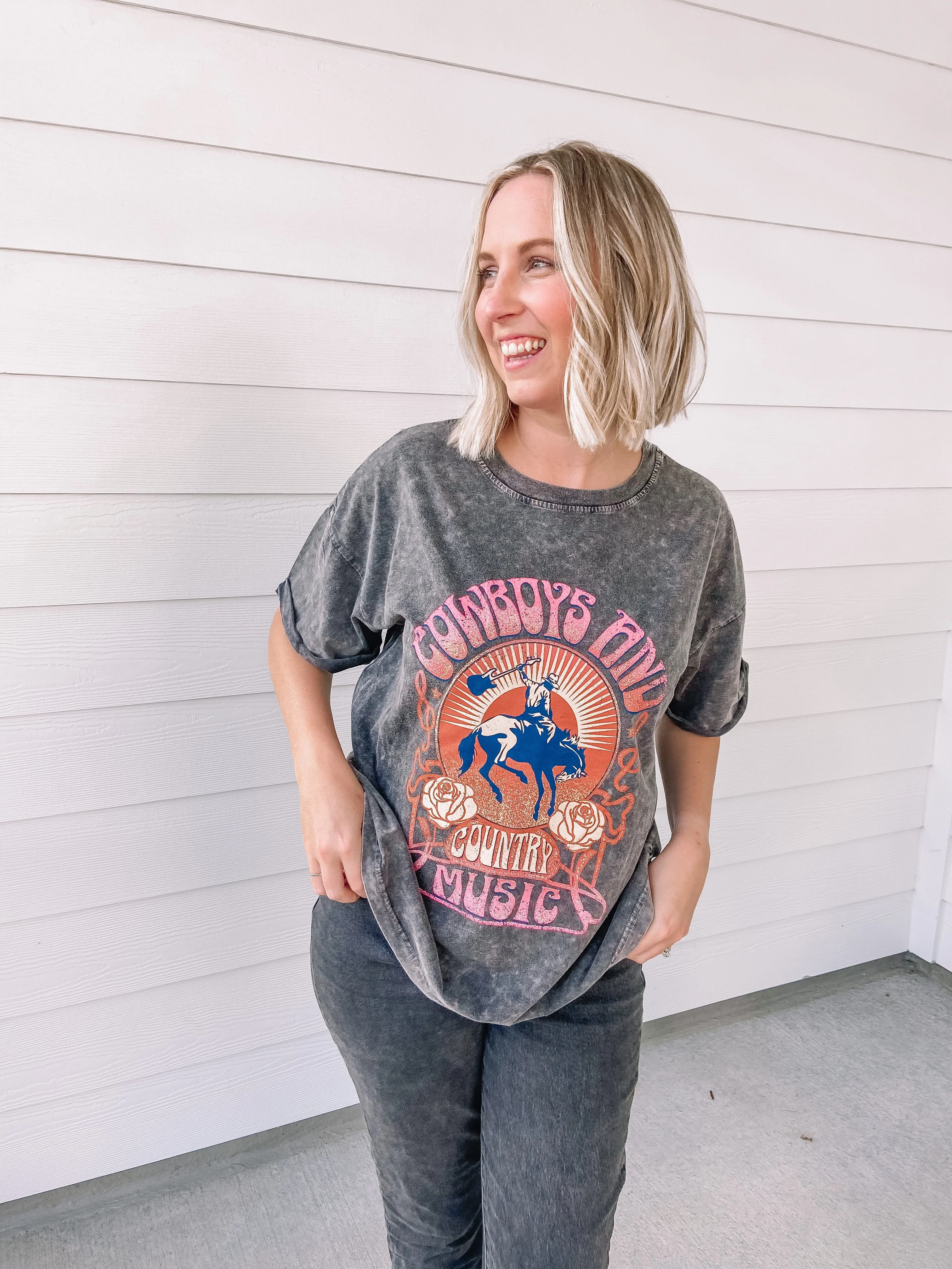 Cowboys & Country Music Tee