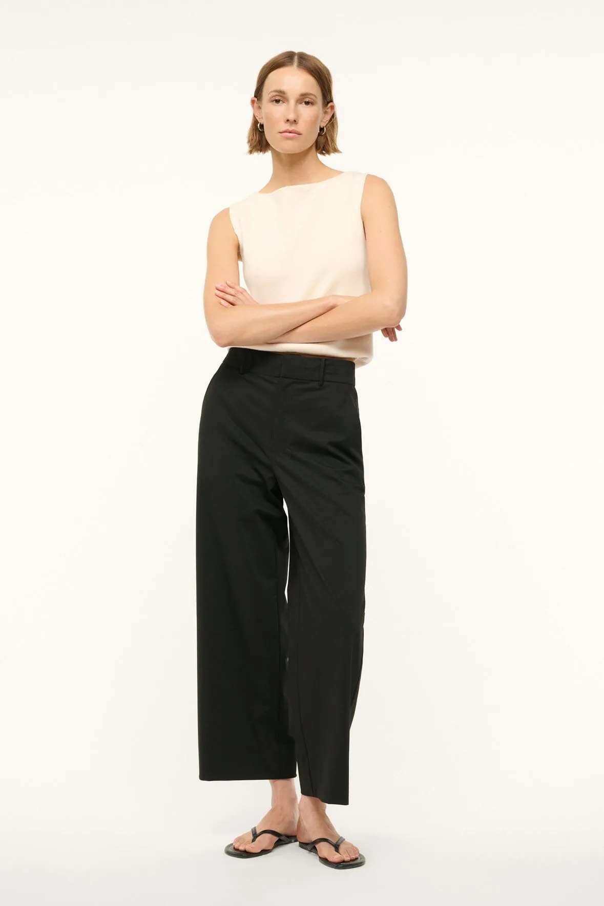 CROPPED PRINCE PANT | BLACK