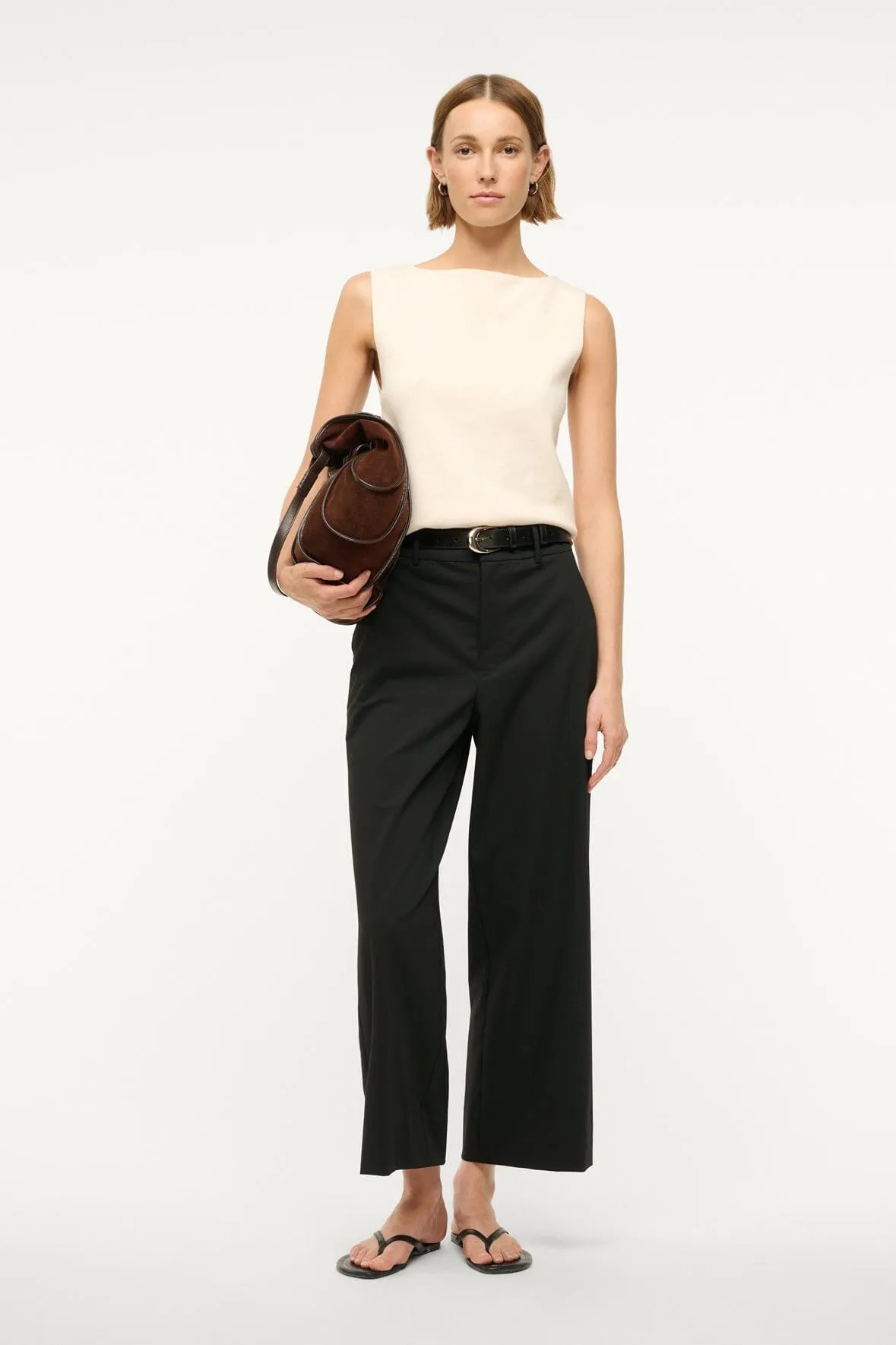CROPPED PRINCE PANT | BLACK