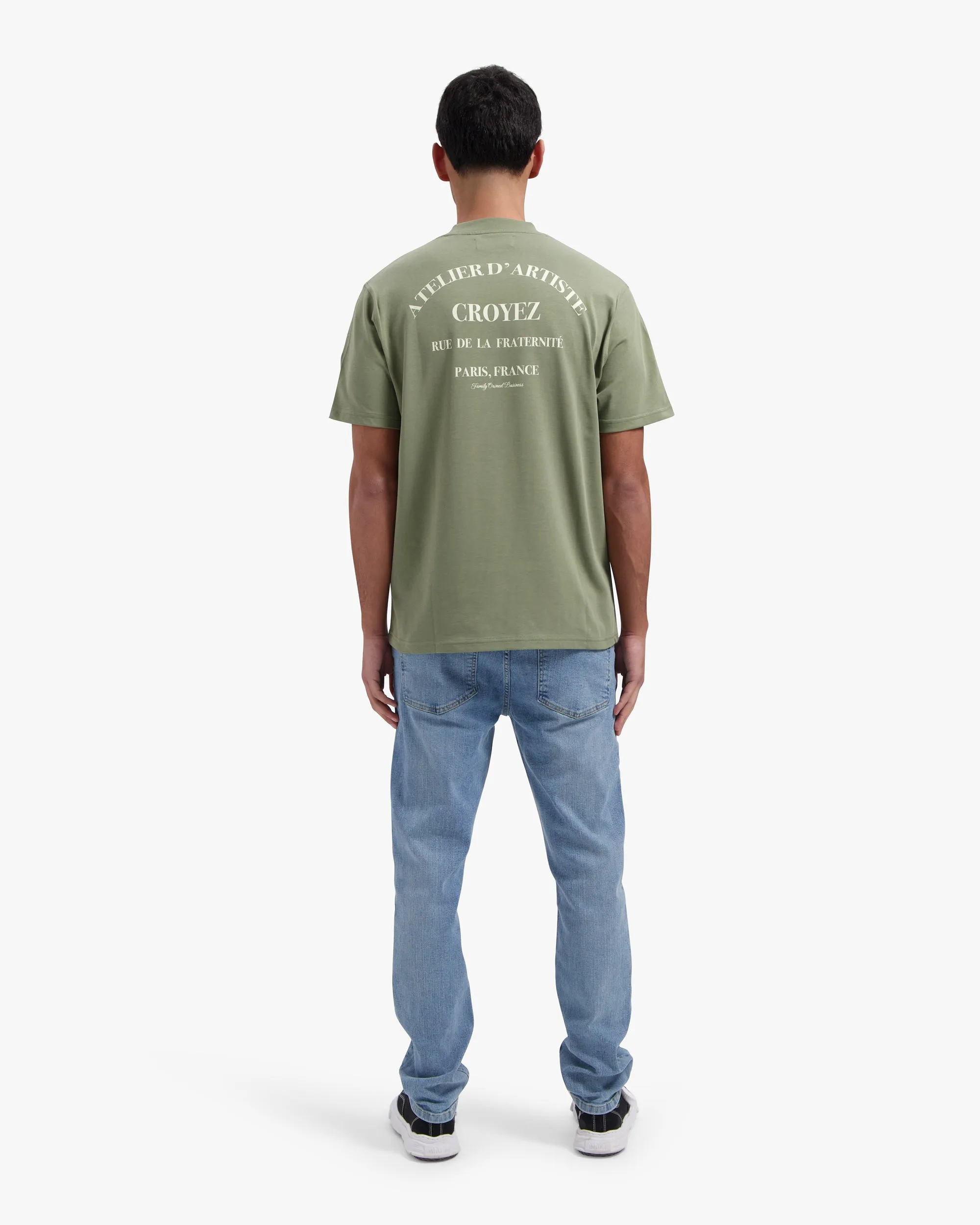 Croyez Atelier T-Shirt | Washed Olive