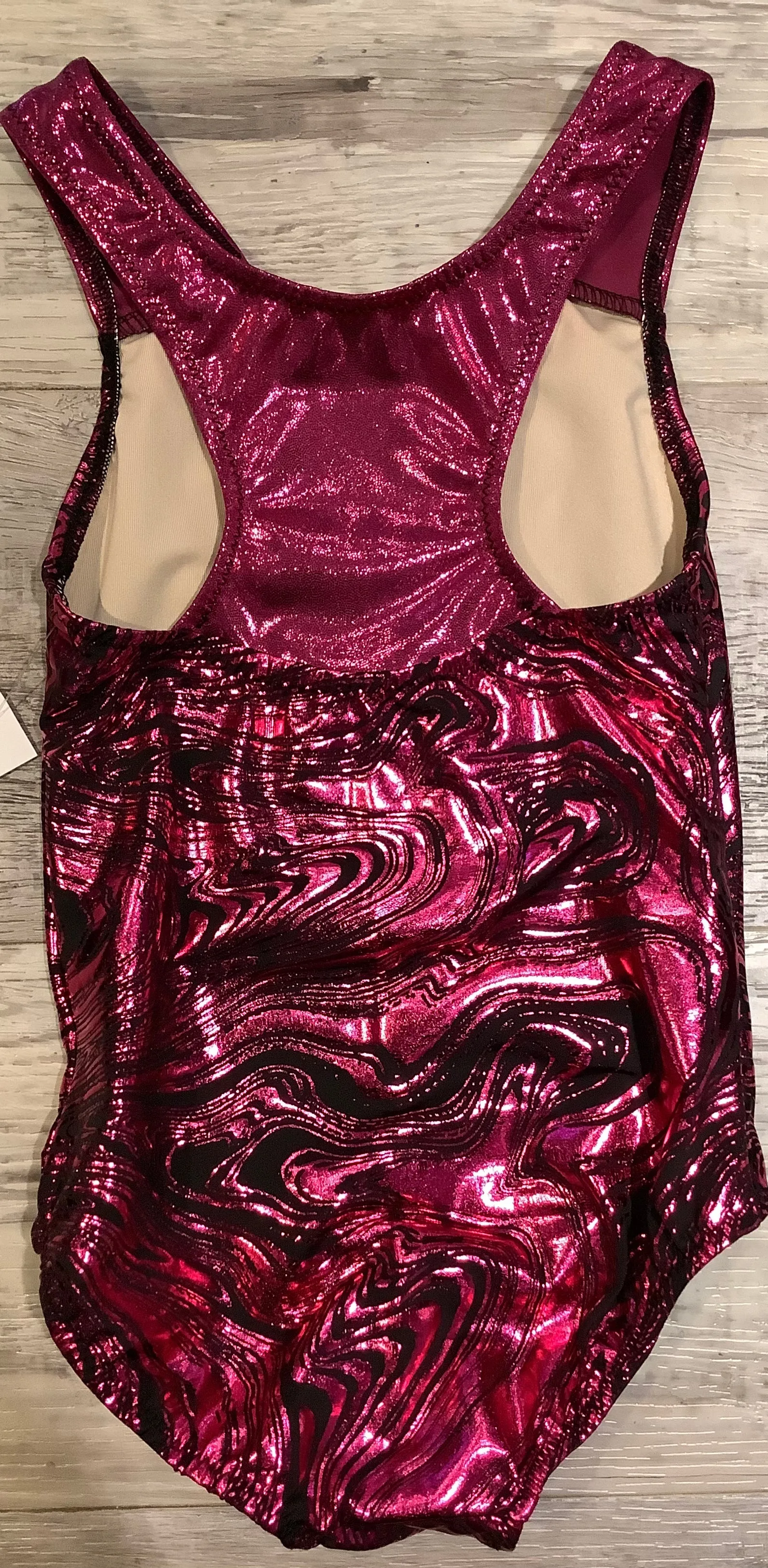 DAKS 1502 2-Tone Racerback Gymsuit