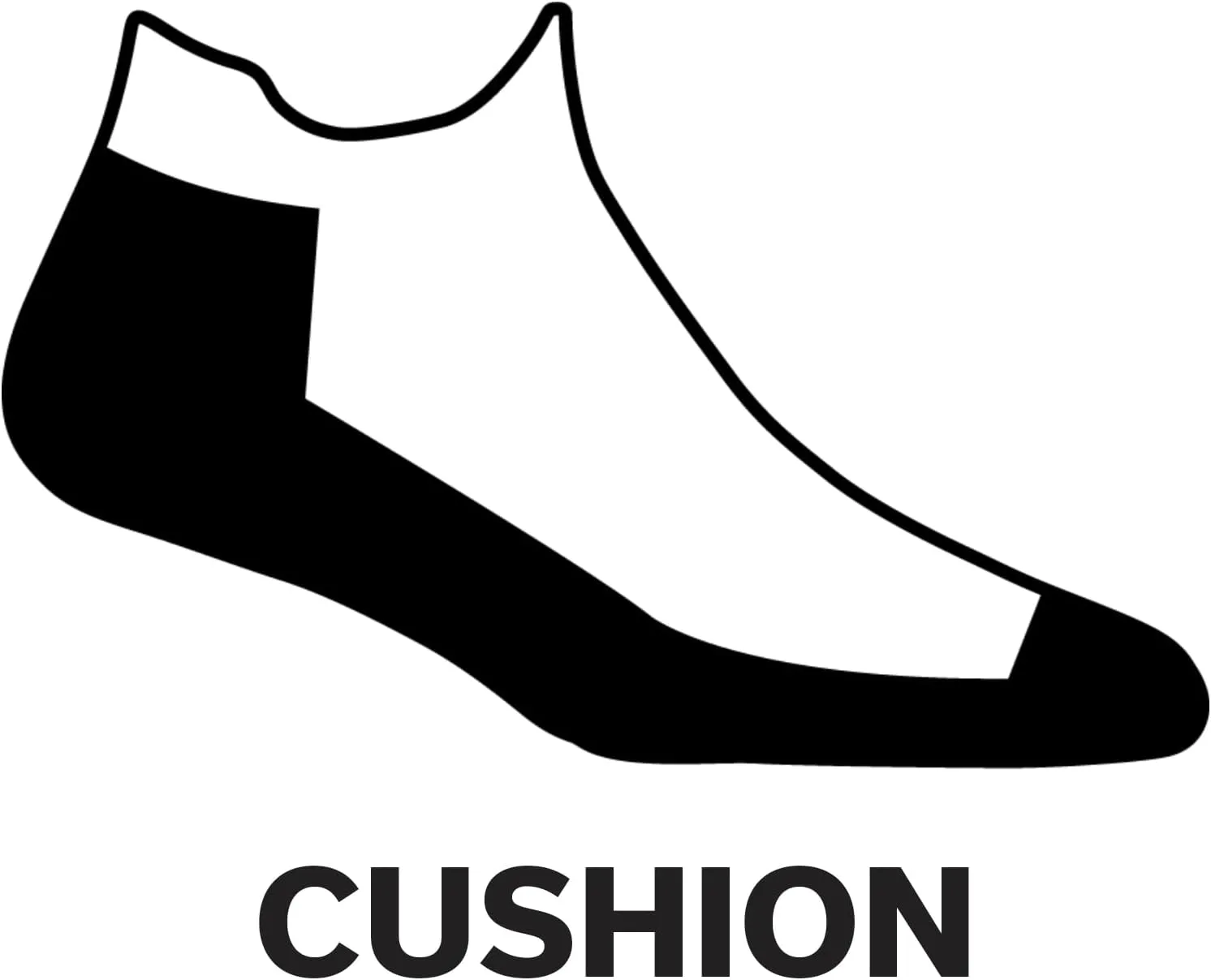 Darn Tough Men's Run No Show Tab Ultra-Lightweight with Cushion - Merino Wool Socks for Running