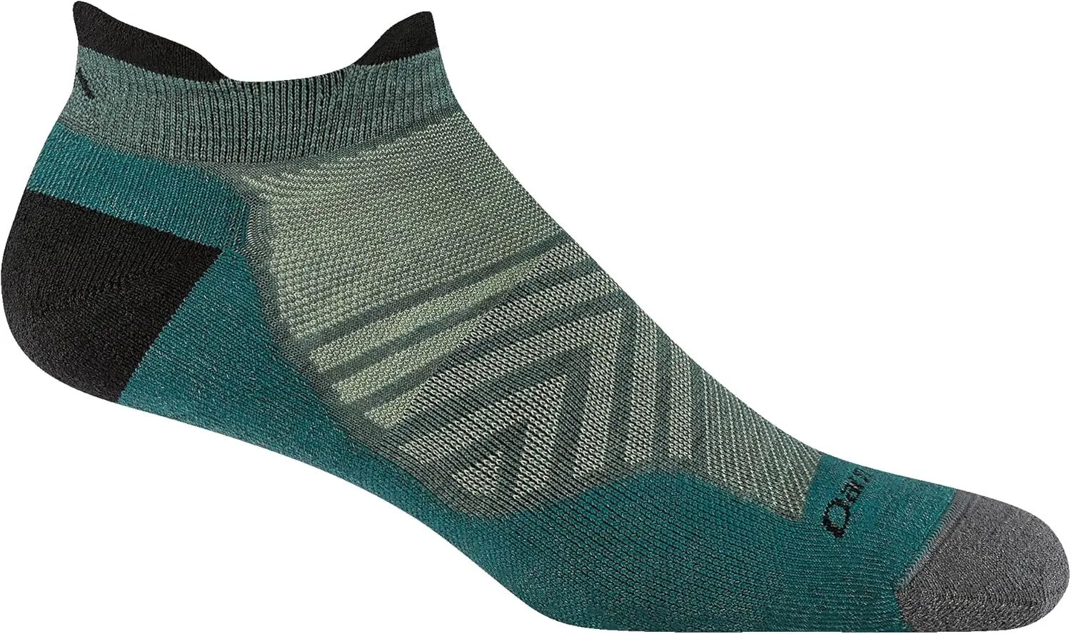 Darn Tough Men's Run No Show Tab Ultra-Lightweight with Cushion - Merino Wool Socks for Running