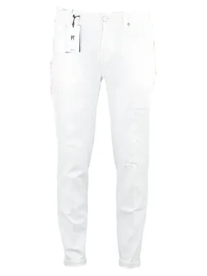 Denim Reggae Tapered Fit con Abrasioni