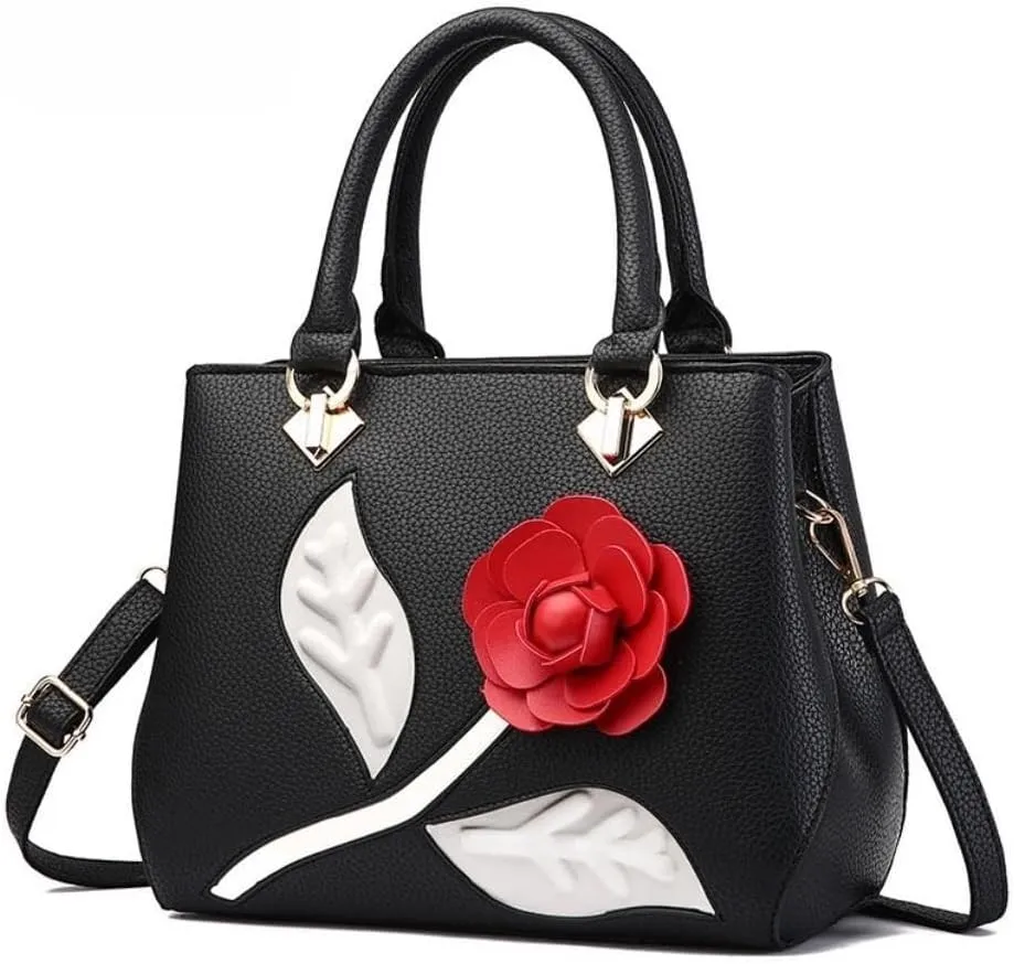 Design Sense Three-Dimensional Flower Delicate Big Handbag Women Handbags One-Shoulder Cross Body Bag