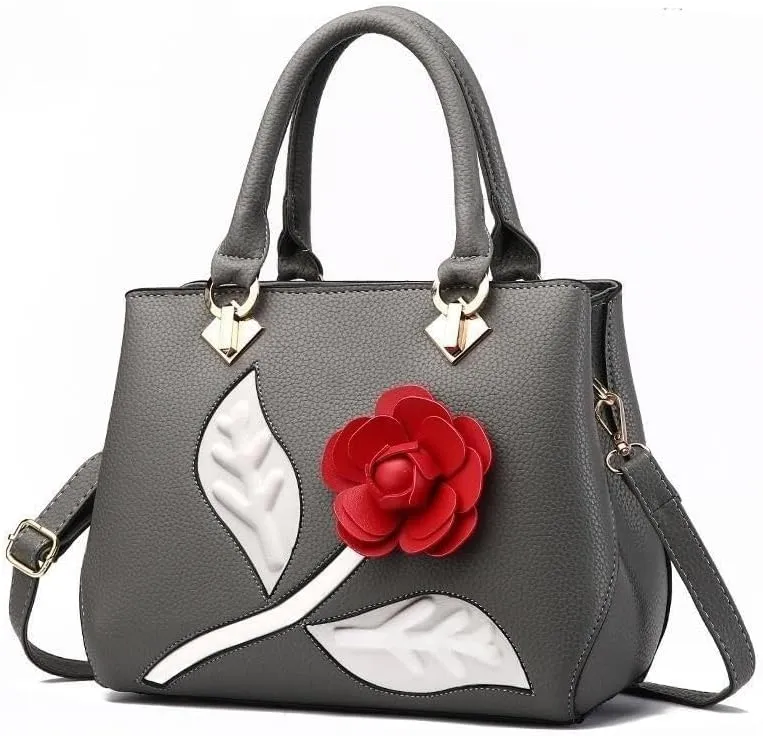 Design Sense Three-Dimensional Flower Delicate Big Handbag Women Handbags One-Shoulder Cross Body Bag
