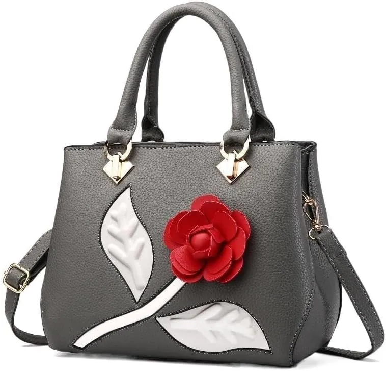 Design Sense Three-Dimensional Flower Delicate Big Handbag Women Handbags One-Shoulder Cross Body Bag