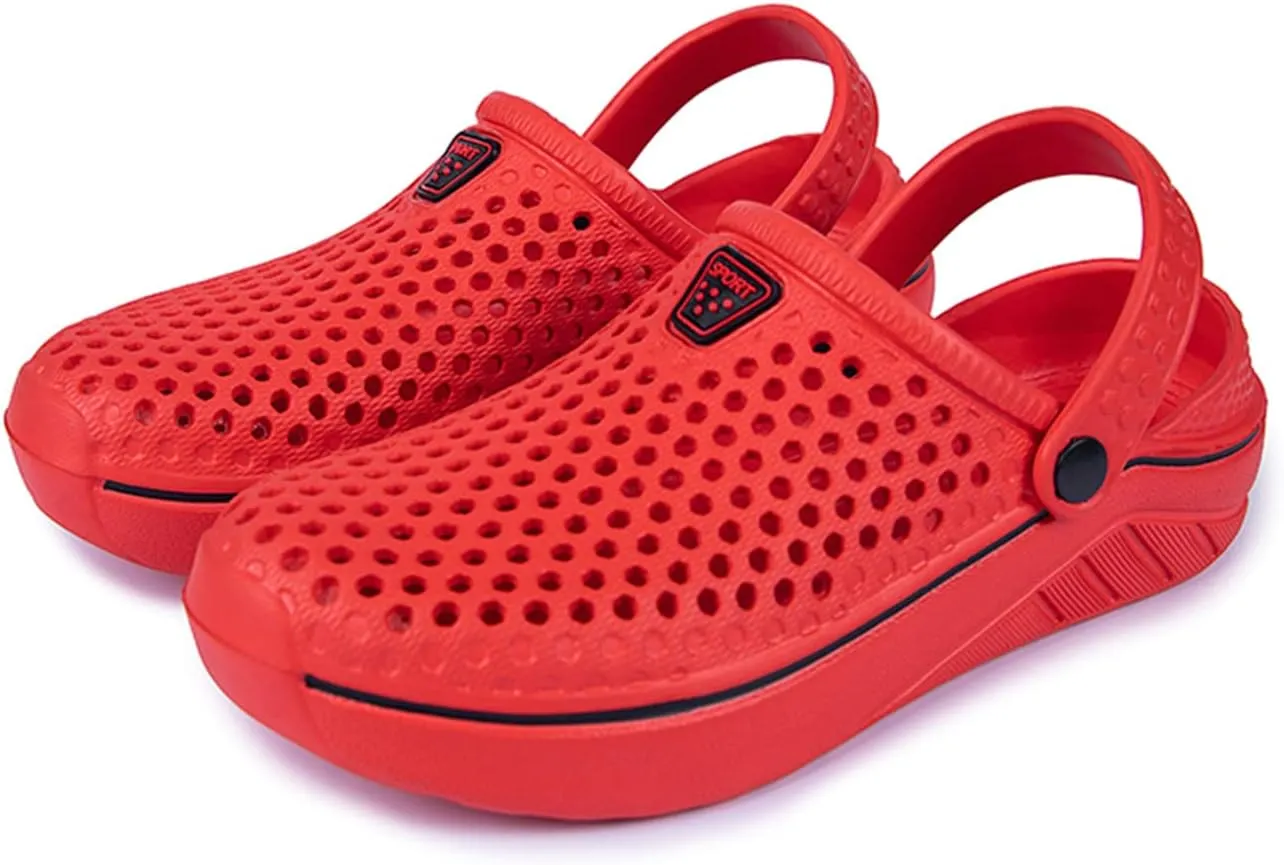 DRESER Women's Garden Clogs Breathable Shoes Bathing Shoes Beach Shoes Water Shoes Footwear Slippers Walking Shoes Home Travel Shoes