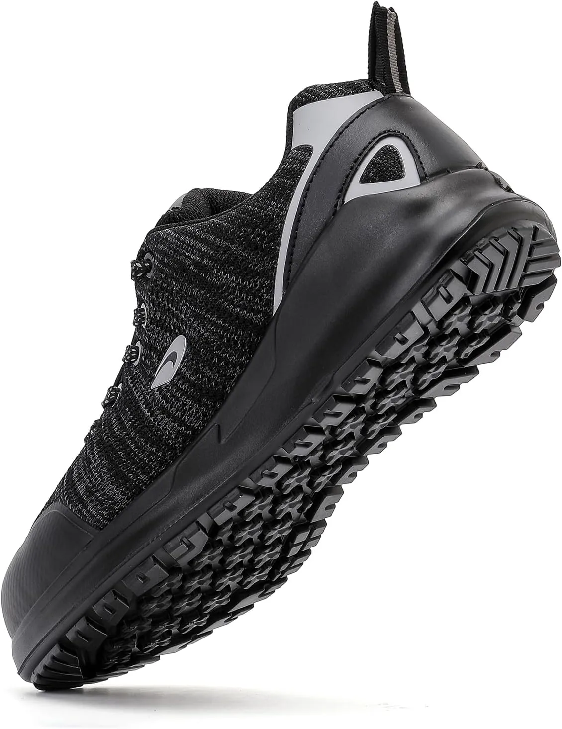 DRKA Steel Toe Shoes for Men, Breathable Lightweight Work Sneakers Safety Shoes for Men with Anti-Static