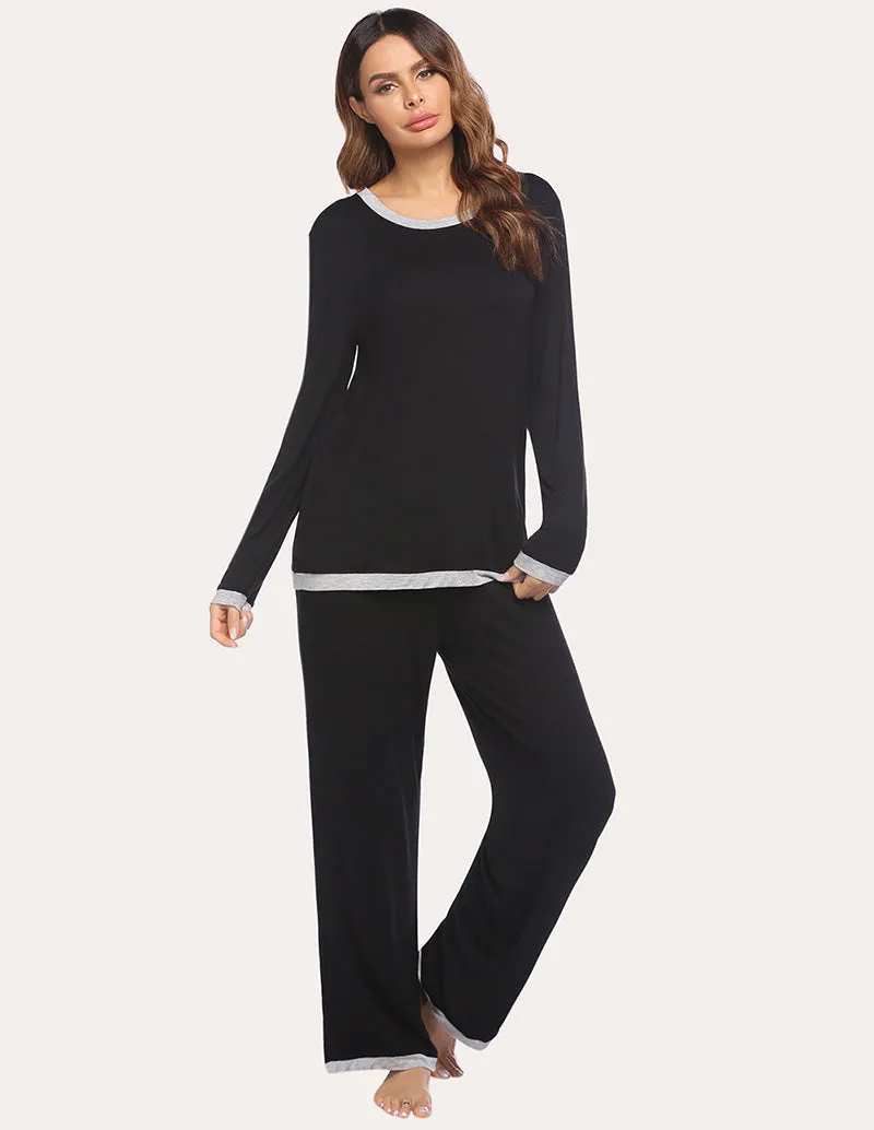 Ekouaer 2 Piece Relaxed Pajama Set (US Only)