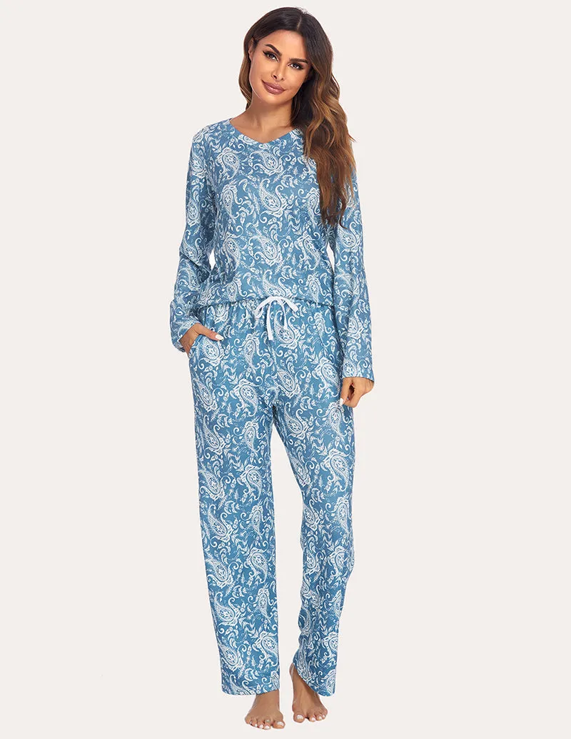 Ekouaer Classic Print Pajama Set (US Only)