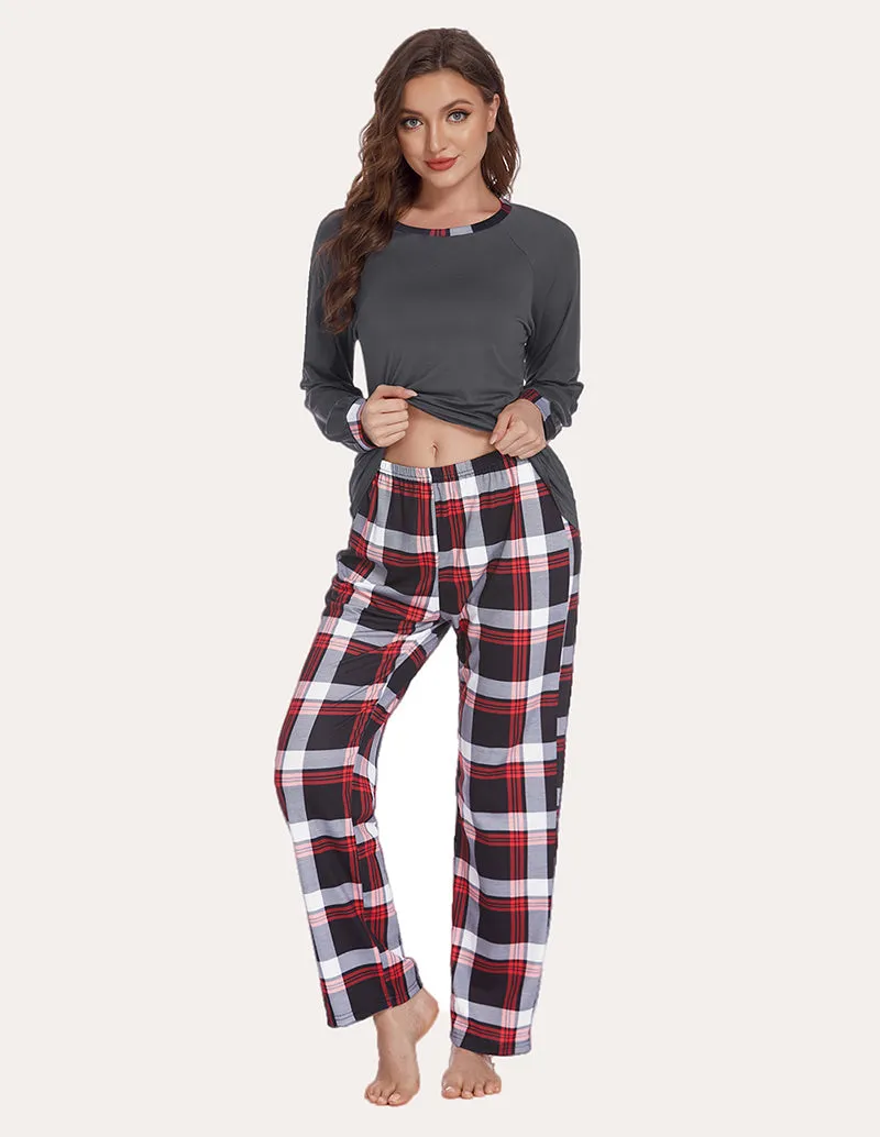 Ekouaer Floral Print Pajamas Set (US Only)