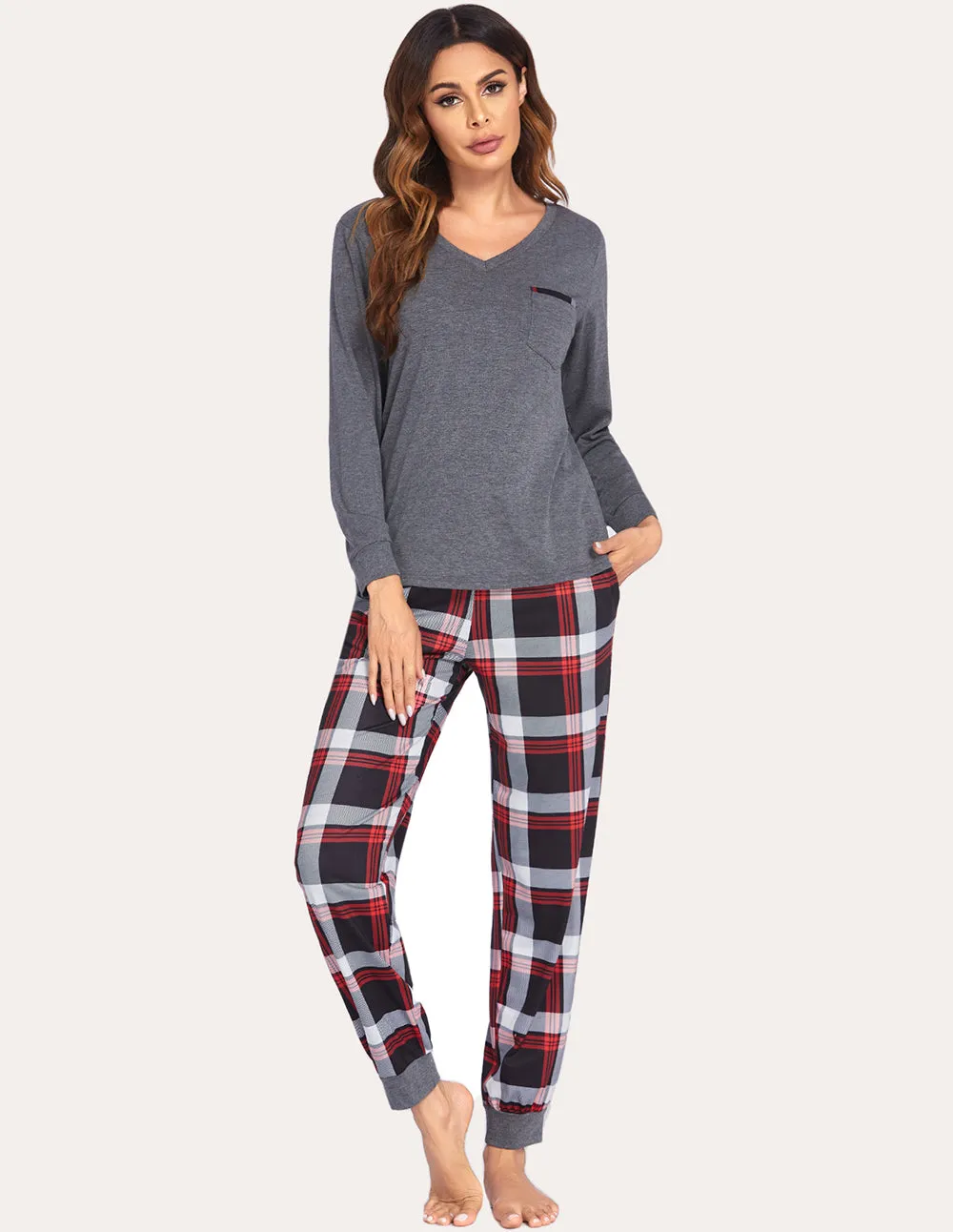 Ekouaer Soft Warm Pajamas Set (US Only)