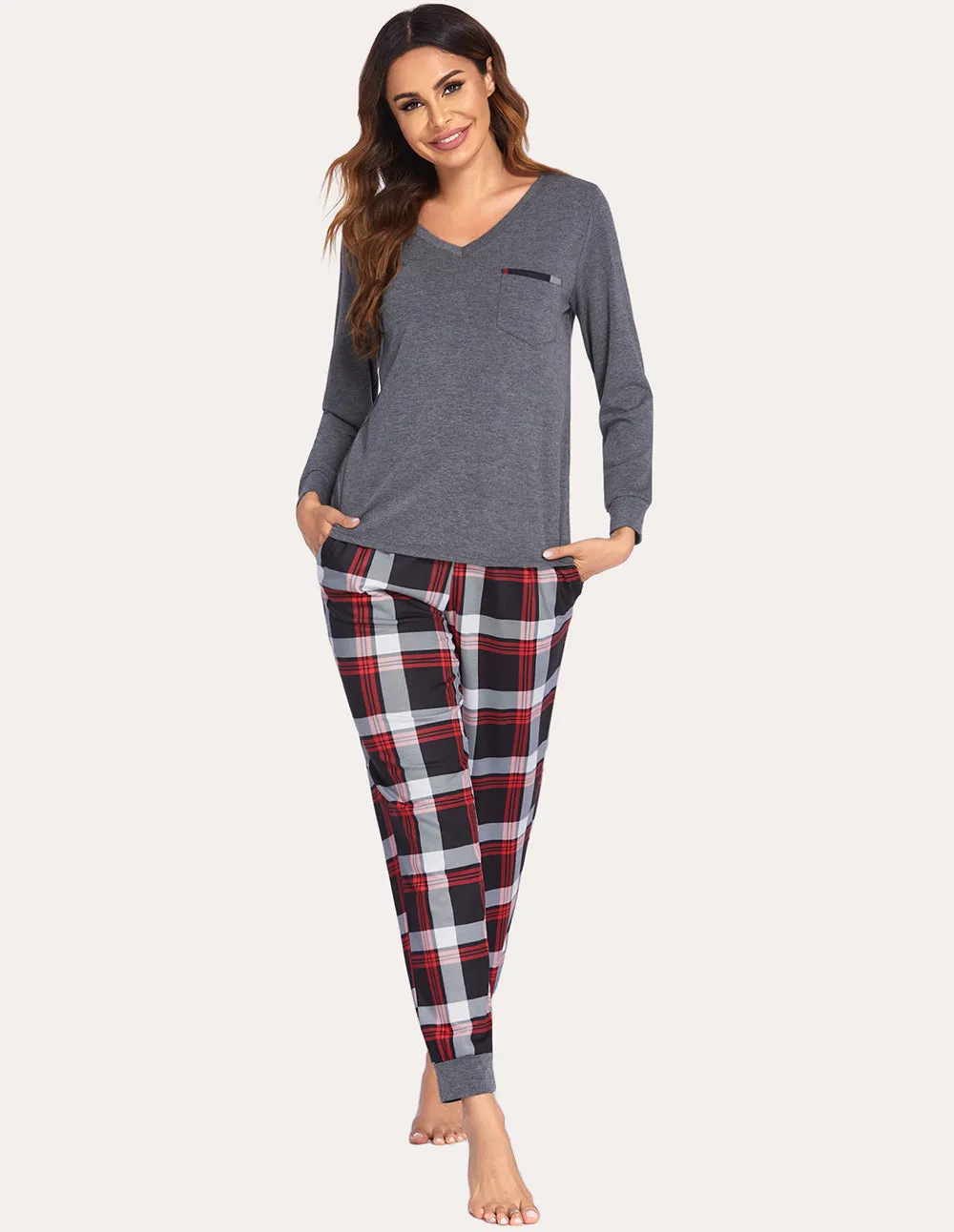 Ekouaer Soft Warm Pajamas Set (US Only)