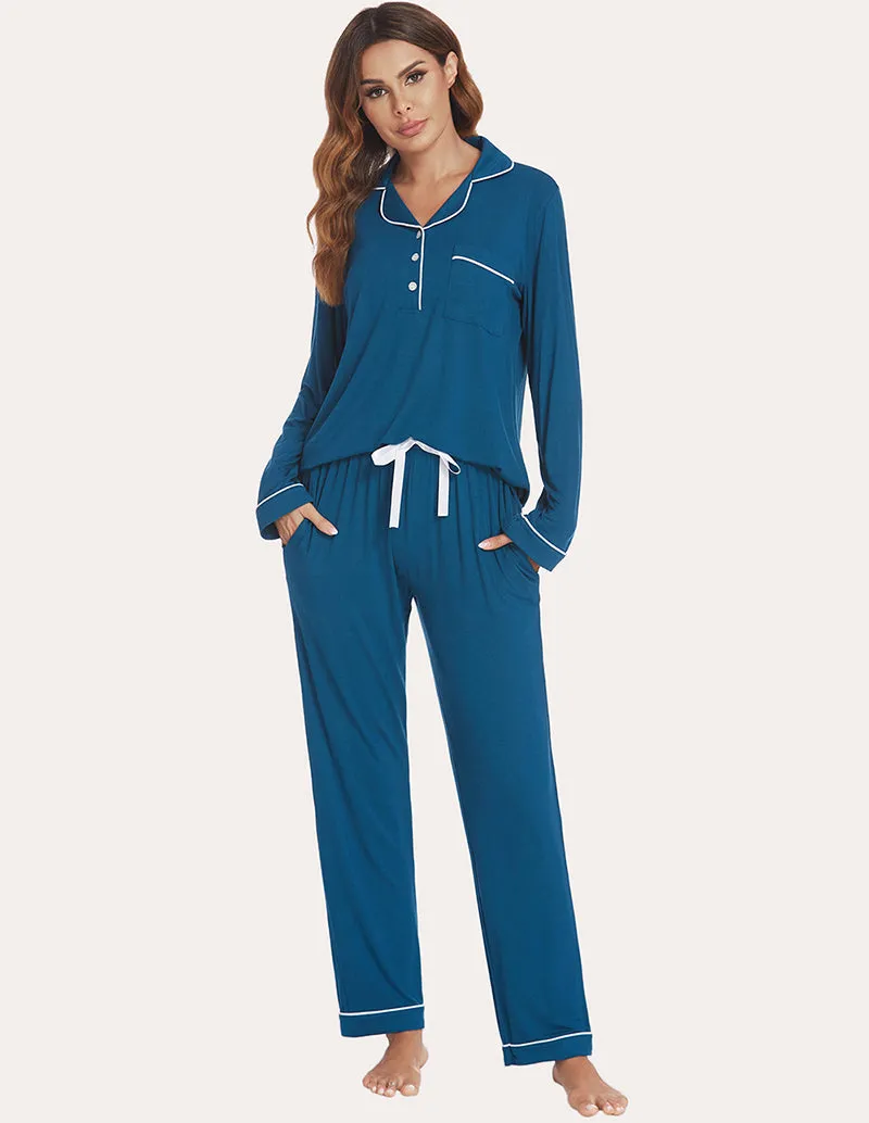 Ekouaer Two Piece Pajamas Set (US Only)
