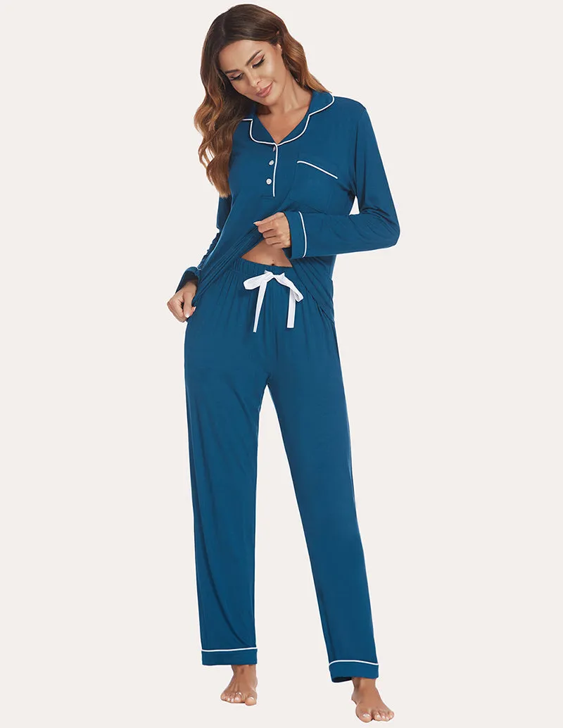 Ekouaer Two Piece Pajamas Set (US Only)