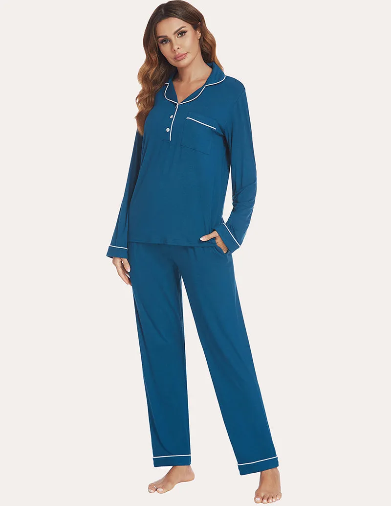 Ekouaer Two Piece Pajamas Set (US Only)