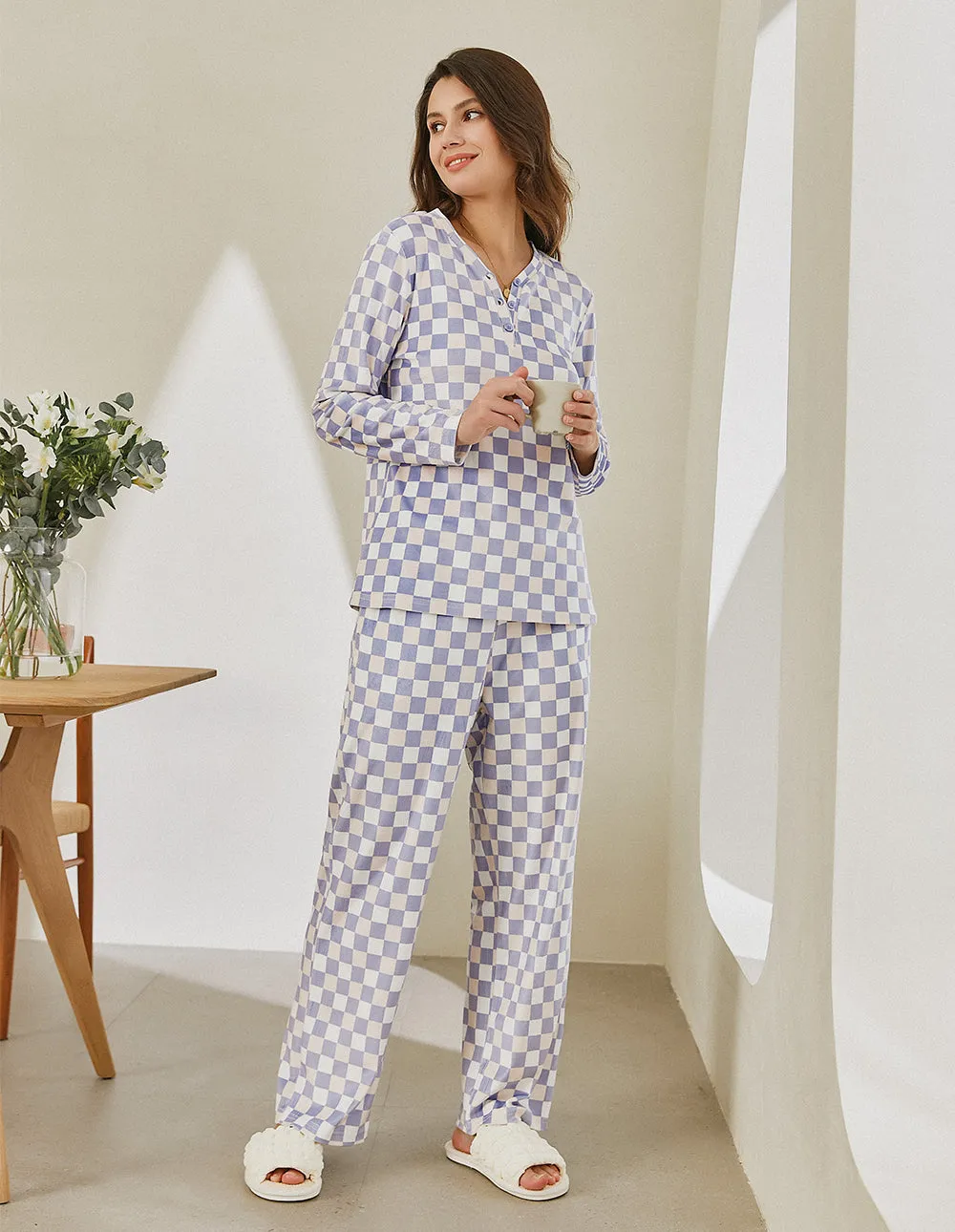 Ekouaer Women's Pajama Set (US Only)