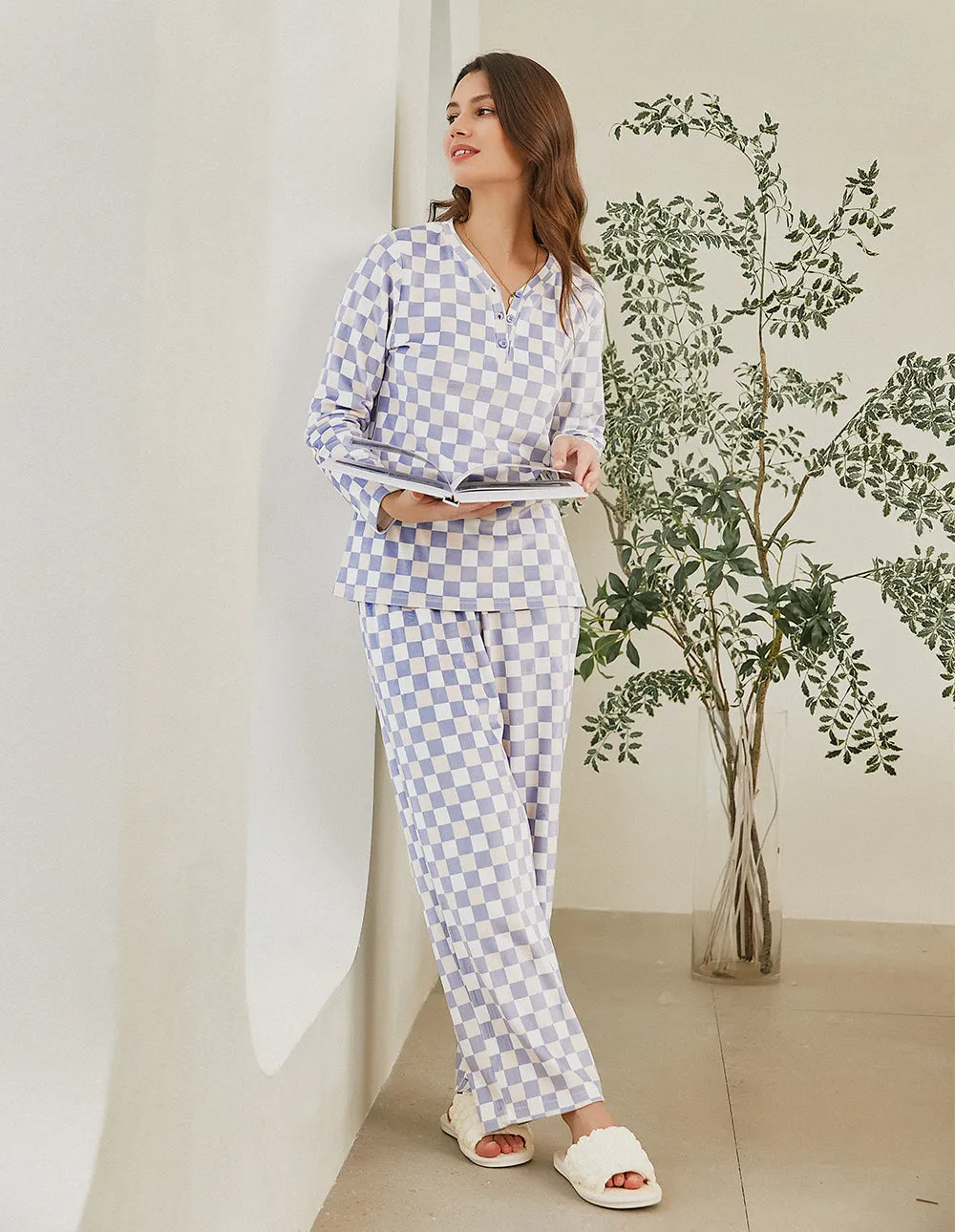 Ekouaer Women's Pajama Set (US Only)