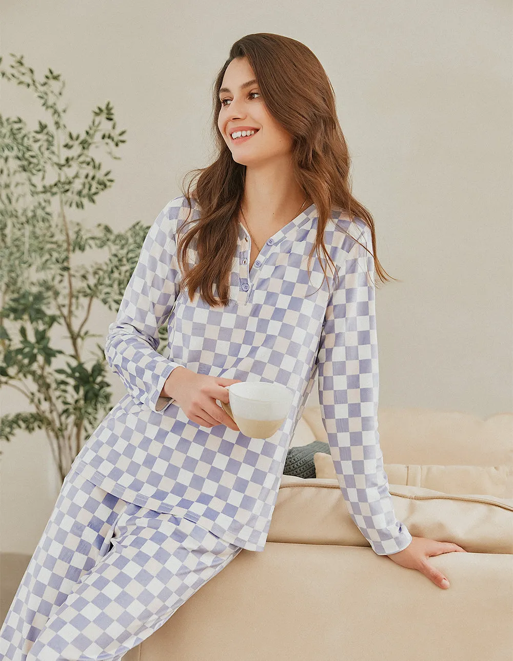 Ekouaer Women's Pajama Set (US Only)