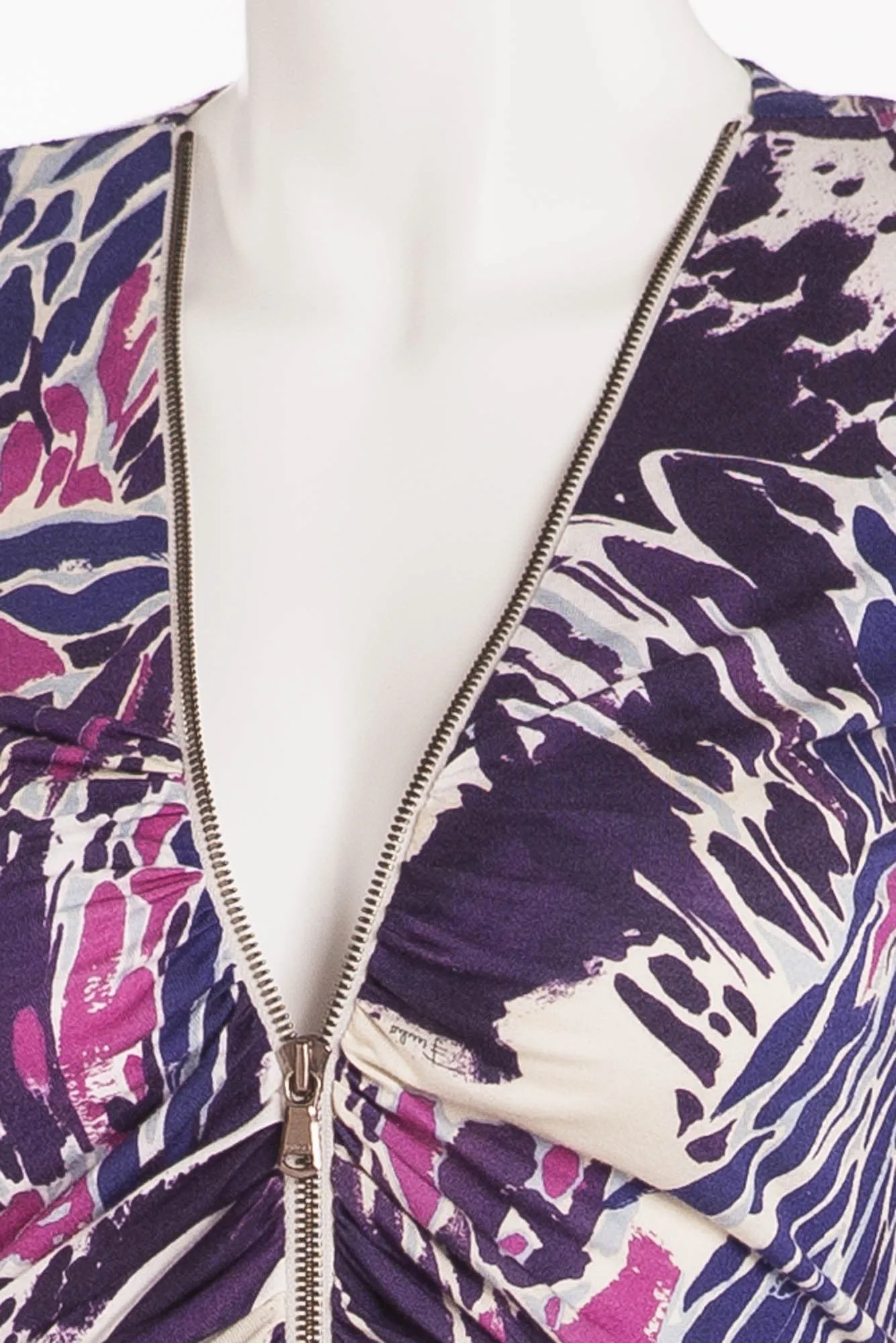 Emillio Pucci - Purple and Pink Zippered Dress - IT 42
