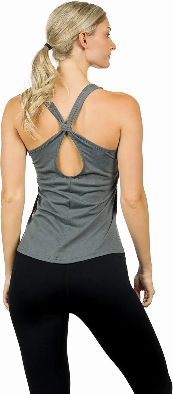 Epic MMA Gear Womens X Knot Backless Style Yoga Tank Top Adiel-18 Style