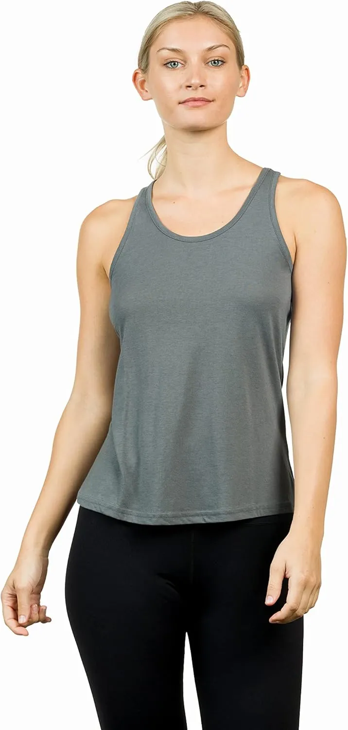 Epic MMA Gear Womens X Knot Backless Style Yoga Tank Top Adiel-18 Style