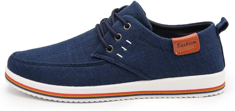 Fashion Men Shoes Outdoor Canvas Casual Comfortable Summer Men Casual Mid Top Shoes