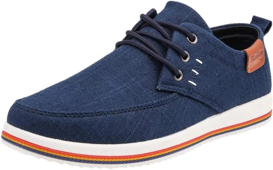 Fashion Men Shoes Outdoor Canvas Casual Comfortable Summer Men Casual Mid Top Shoes